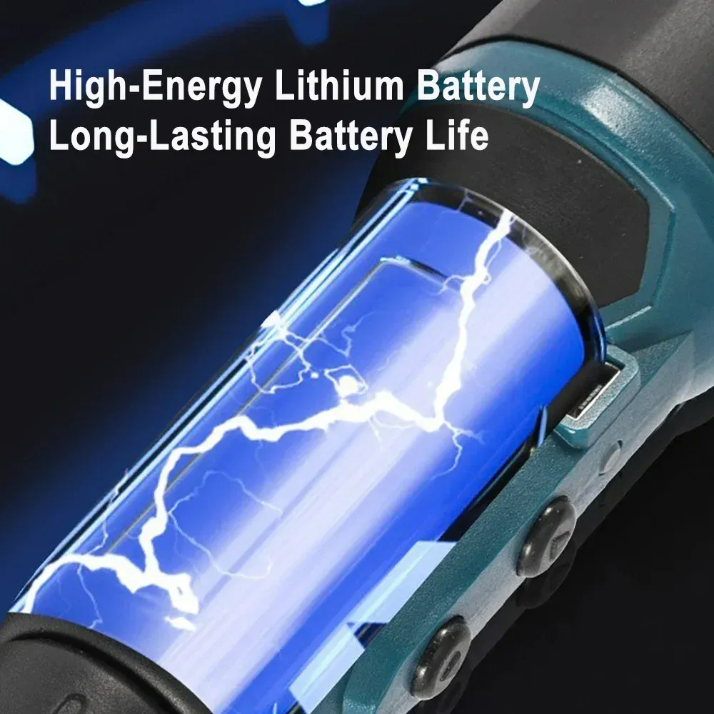 Tournevis électrique sans fil 2 Nm 3,6 V 200 tr/min rechargeable 3