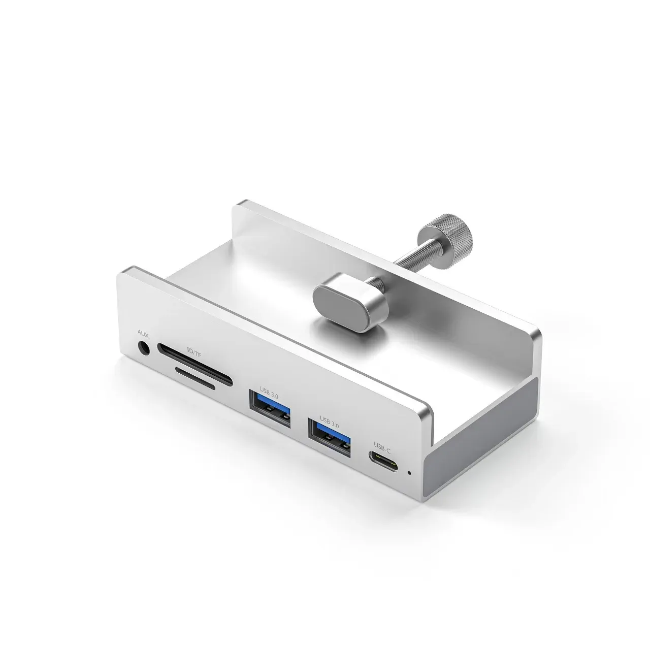 Hub USB-C 5-en-1 et station d'accueil - Adaptateur multifonction pour téléphone, PC et Mac 8