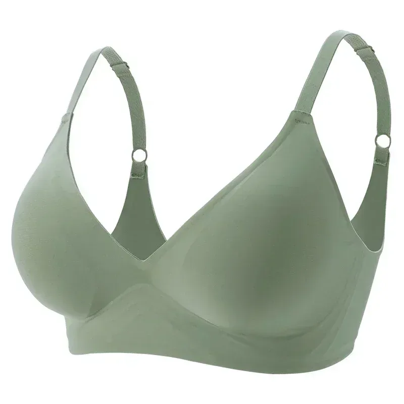 Soutien-gorge sans couture en latex pour femme, brassière sans armatures, rembourrée et amovible, idéal pour le sommeil, vendu à l'unité 11