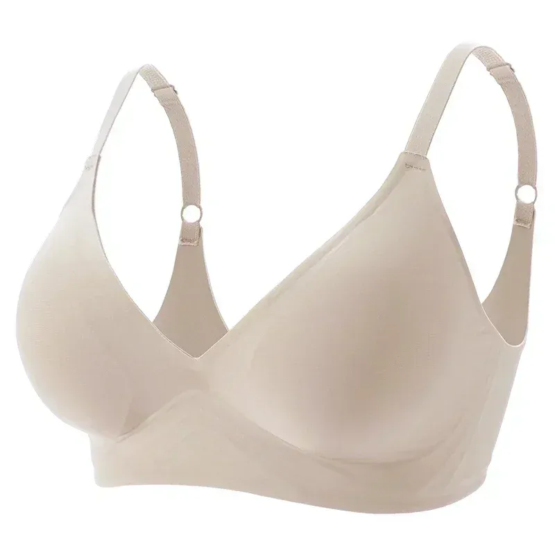 Soutien-gorge sans couture en latex pour femme, brassière sans armatures, rembourrée et amovible, idéal pour le sommeil, vendu à l'unité 12