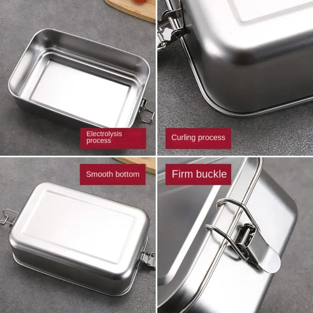 Boîte à bento sous différents angles