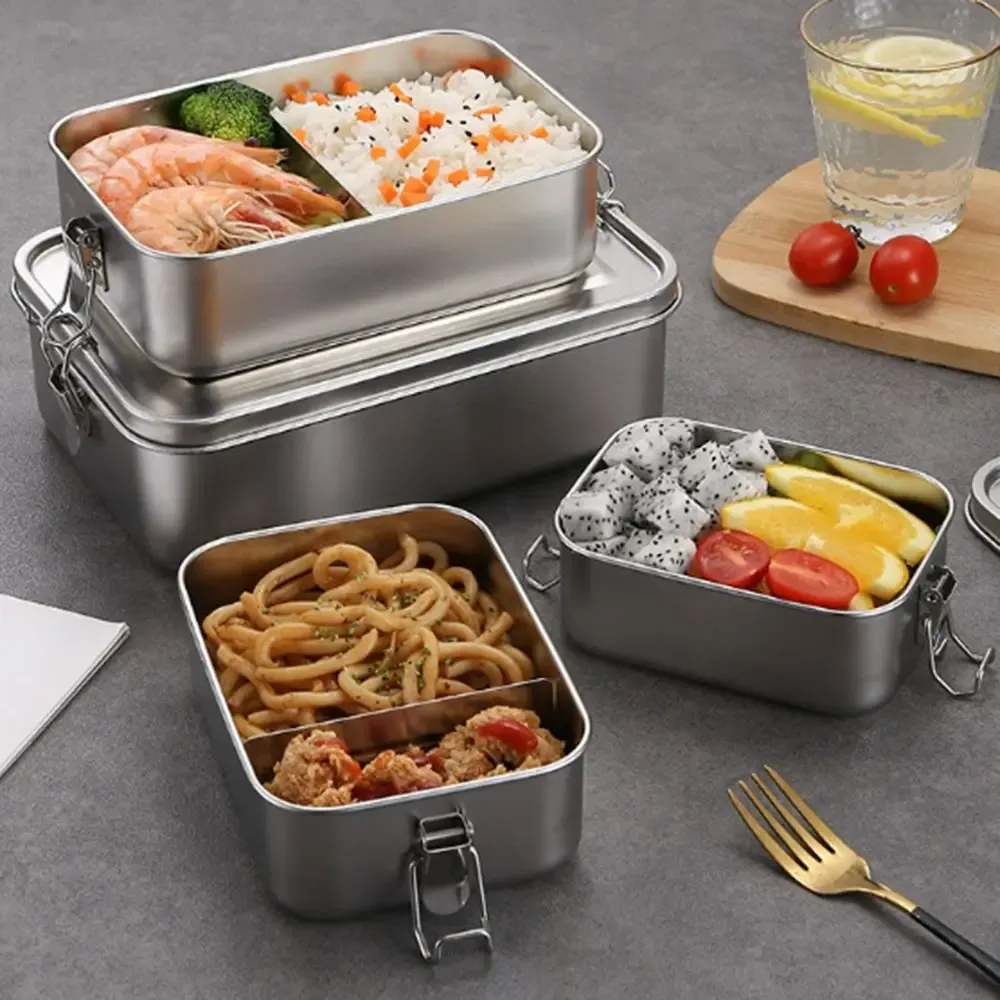 Vue détaillée de la boîte à bento