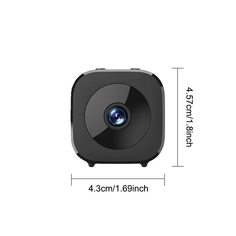 Mini caméra de surveillance intelligente HD Wi-Fi, enregistreur vidéo et audio, caméra de sécurité sans fil discrète pour l'intérieur 6