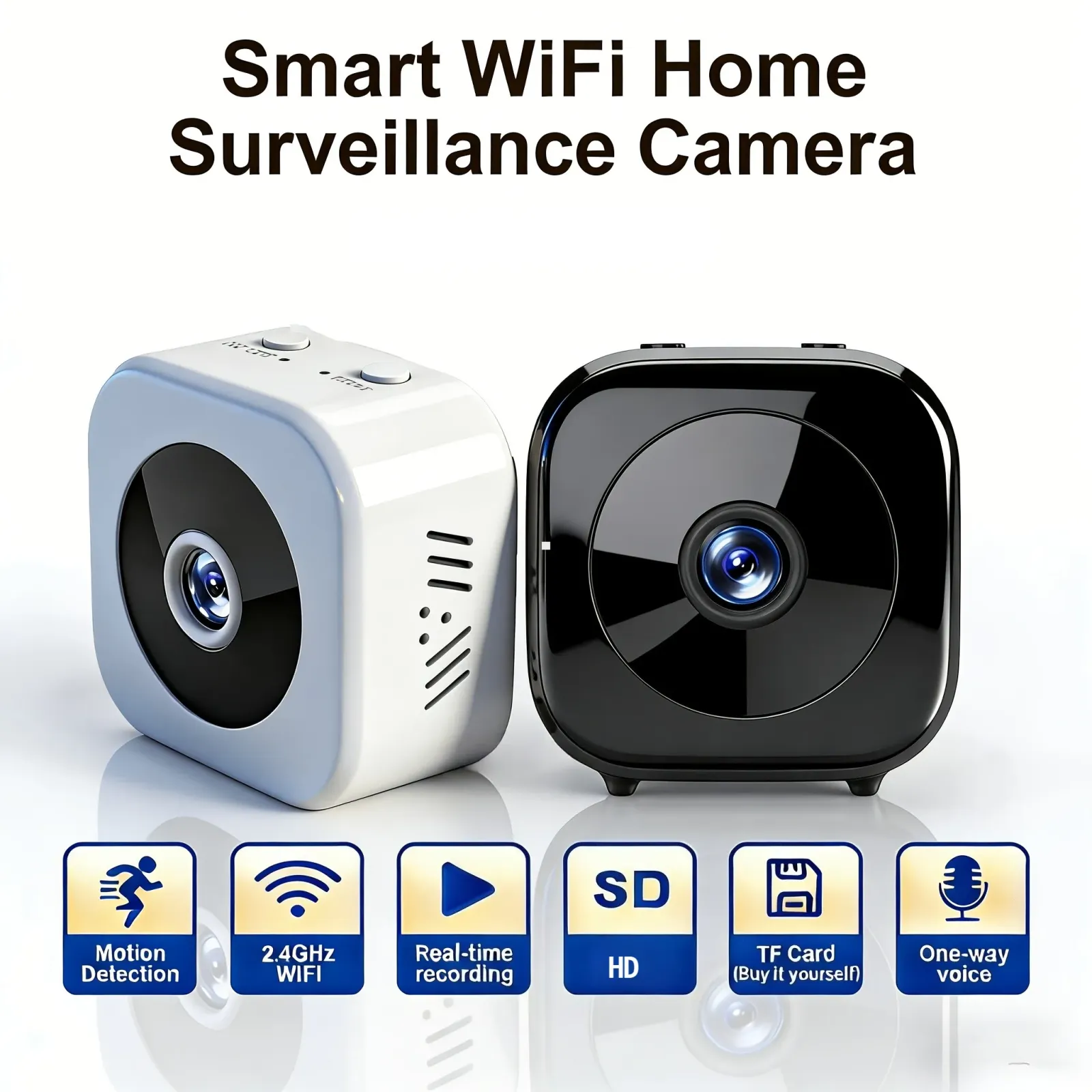 Mini caméra de surveillance en situation