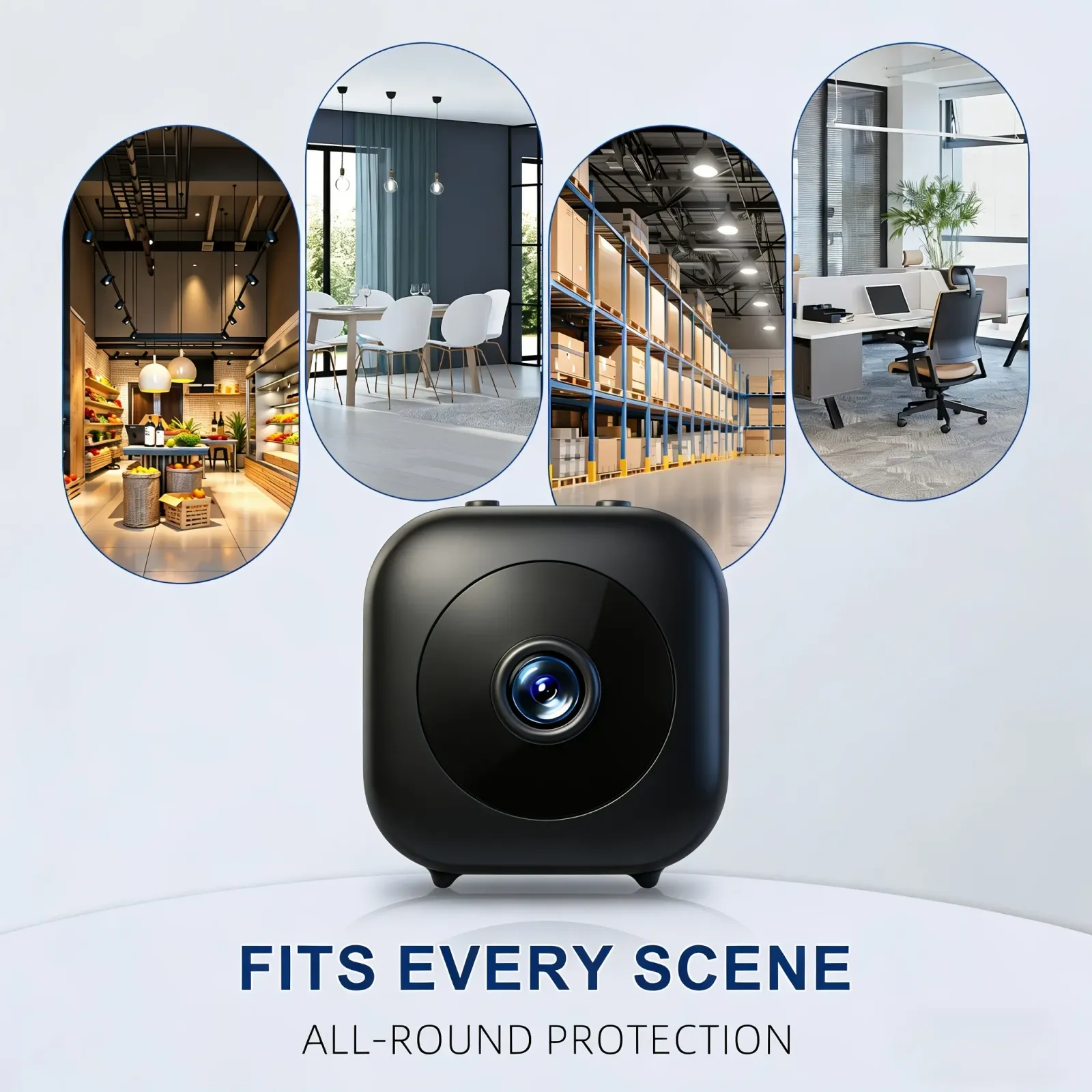 Mini caméra de surveillance, finition et design