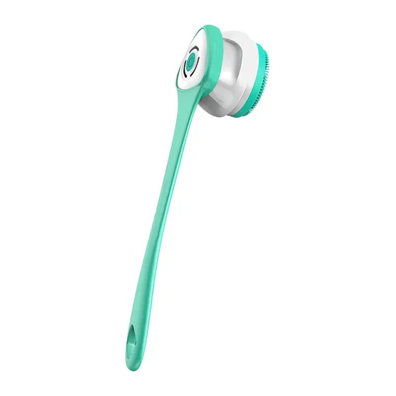 Brosse de douche électrique multifonction imperméable à long manche, pour le dos et le visage 3