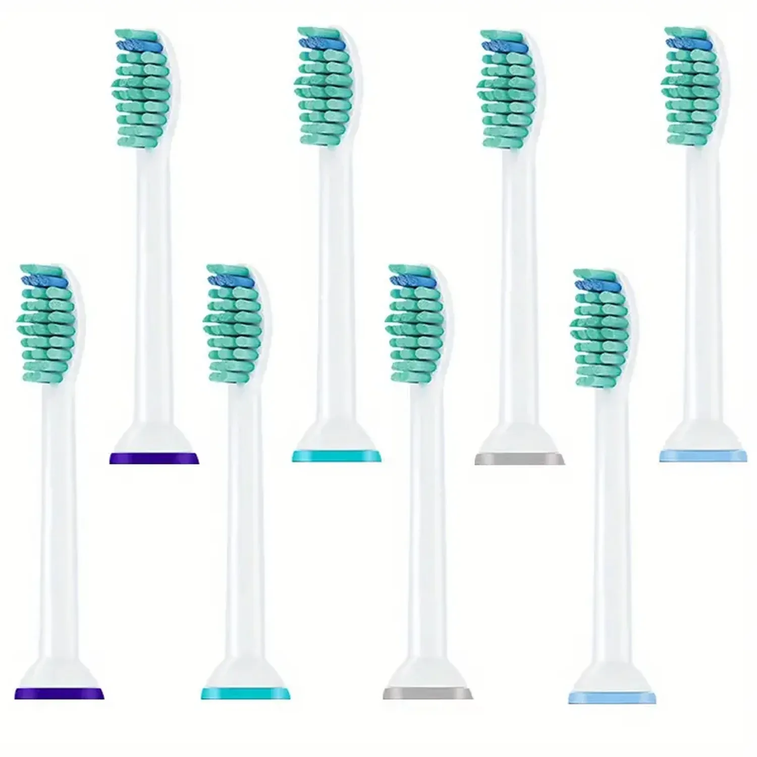 Têtes de brosse de rechange pour brosse à dents électrique, lot de 4 à 32, compatibles avec les têtes Philips Sonicare, fixation à clic 8
