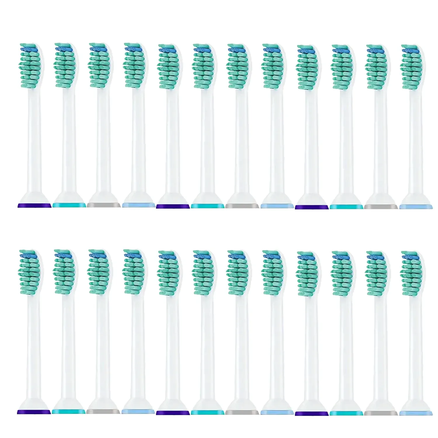 Têtes de brosse de rechange pour brosse à dents électrique, lot de 4 à 32, compatibles avec les têtes Philips Sonicare, fixation à clic 13