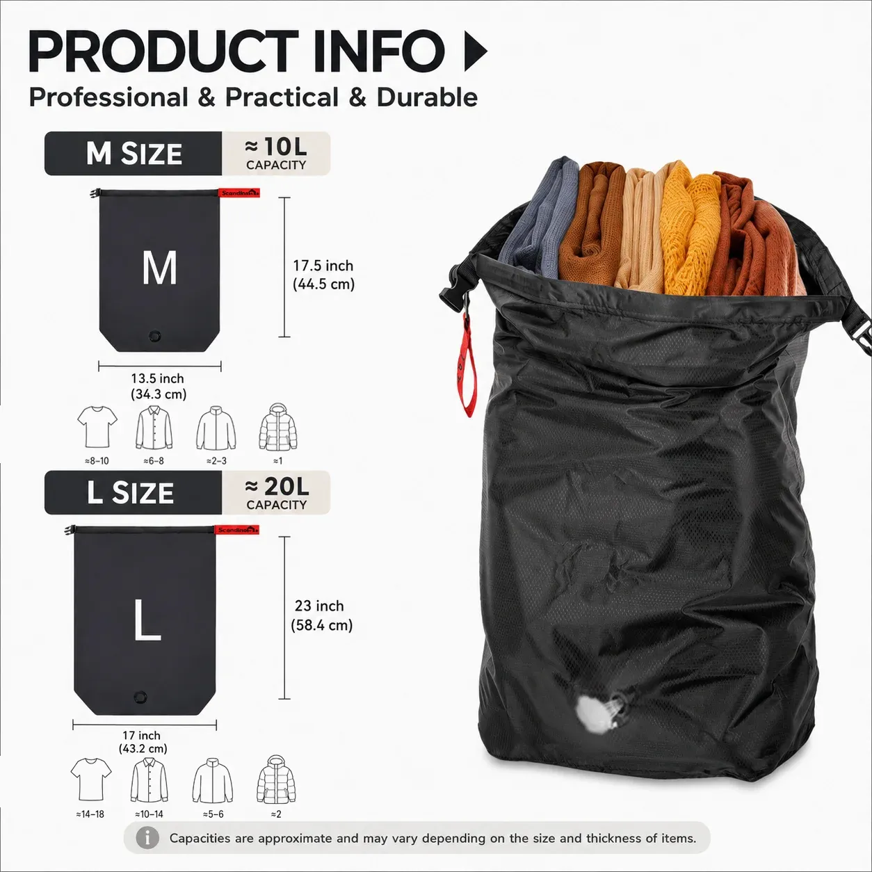 Sac de rangement compressible sous vide, portable, grande capacité, étanche, sac à bagages, sac à vêtements, anti-poussière, voyage d'affaires 2
