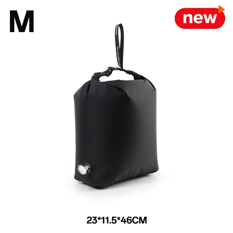 Sac de rangement compressible sous vide, portable, grande capacité, étanche, sac à bagages, sac à vêtements, anti-poussière, voyage d'affaires 18