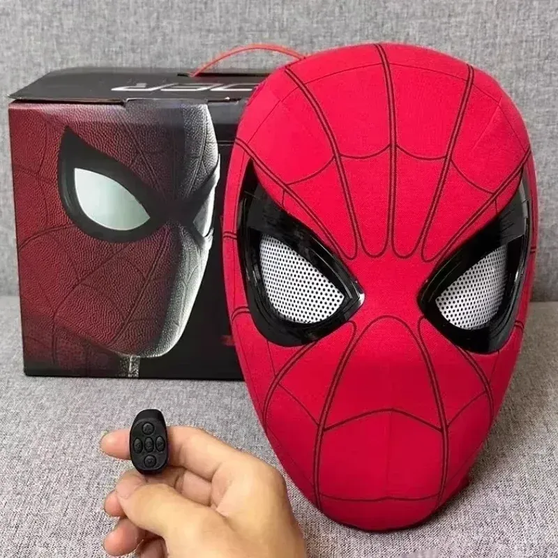 Masque de tête cosplay à yeux mobiles, échelle 1:1, pour Halloween - Image 1