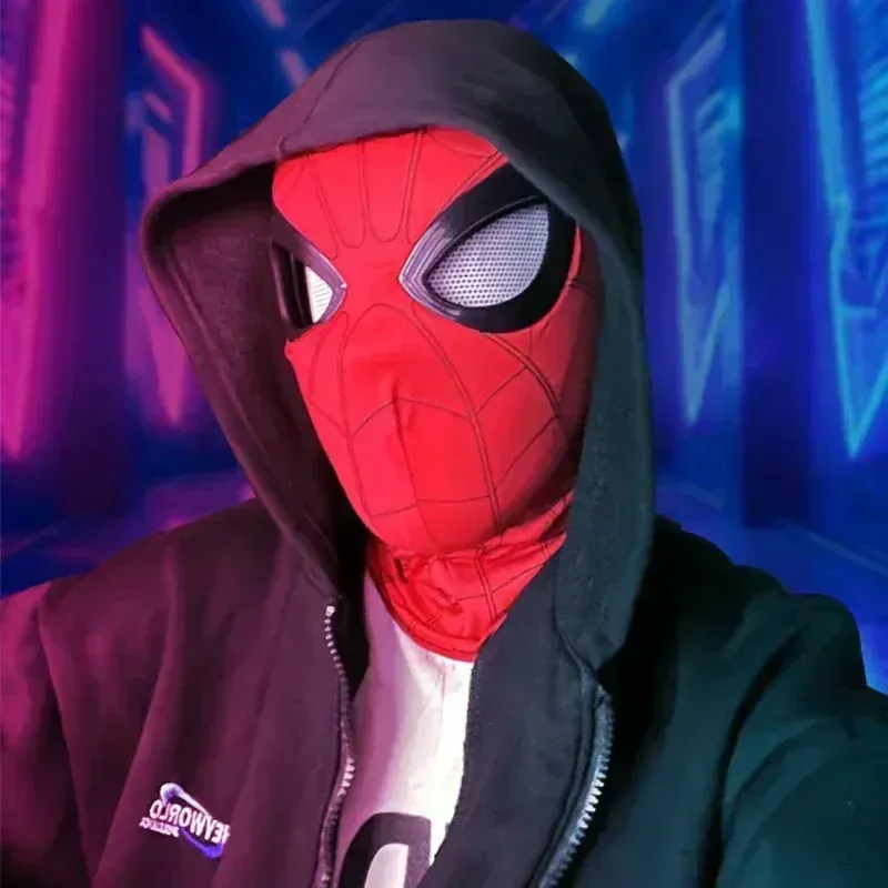 Masque de tête cosplay à yeux mobiles, échelle 1:1, pour Halloween 3