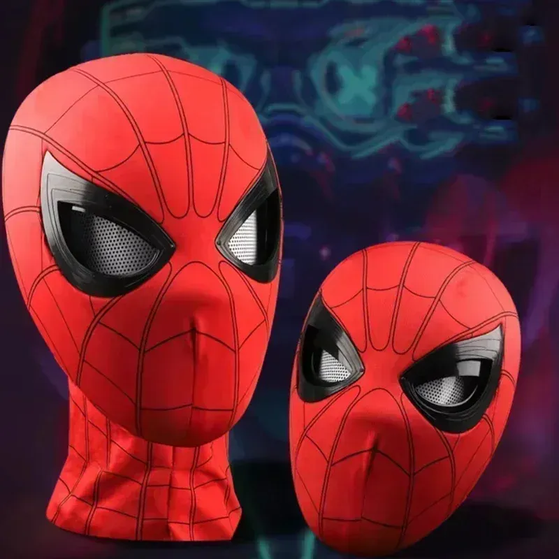 Masque de tête cosplay à yeux mobiles, échelle 1:1, pour Halloween 4