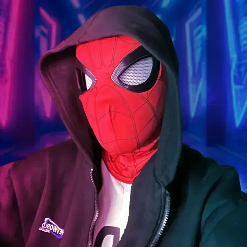 Masque de cosplay, vue de face