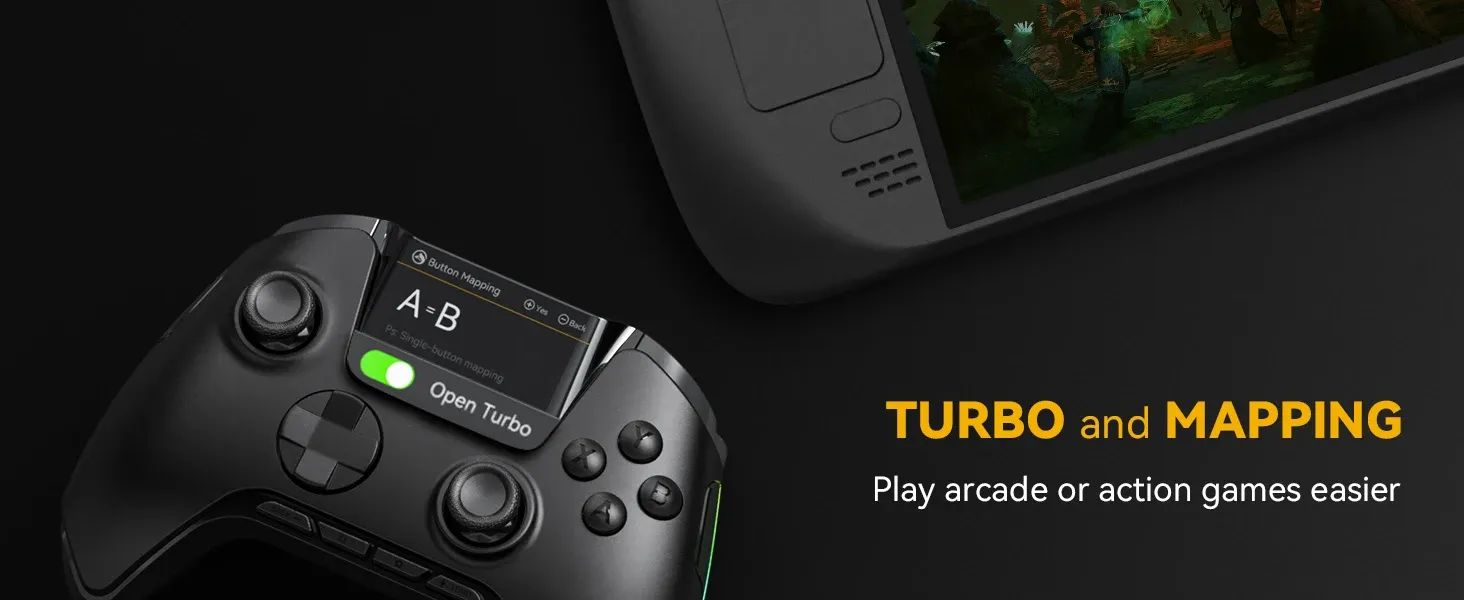 Manette Mamba One V2 en situation