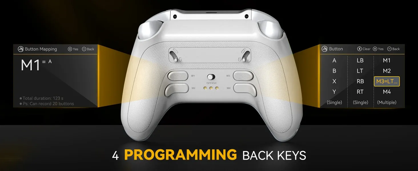 Ergonomie de la manette Mamba One V2