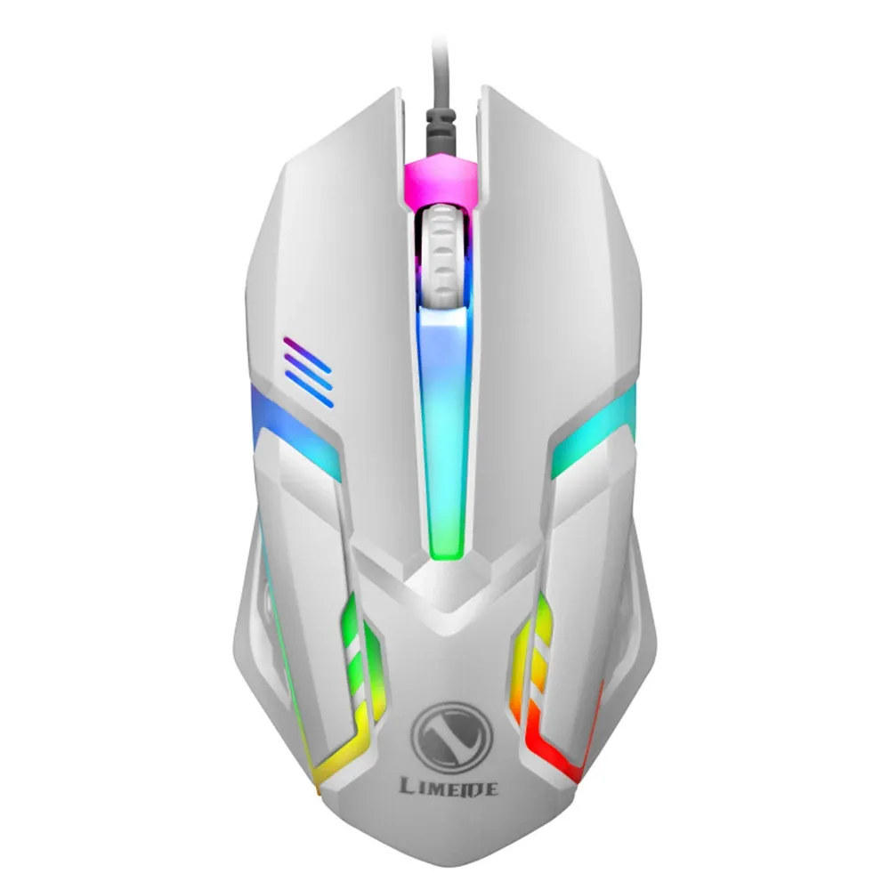 Souris filaire Limei S1, éclairage