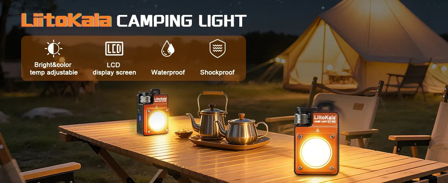 Lampe torche LiitoKala XY-009, vue de présentation