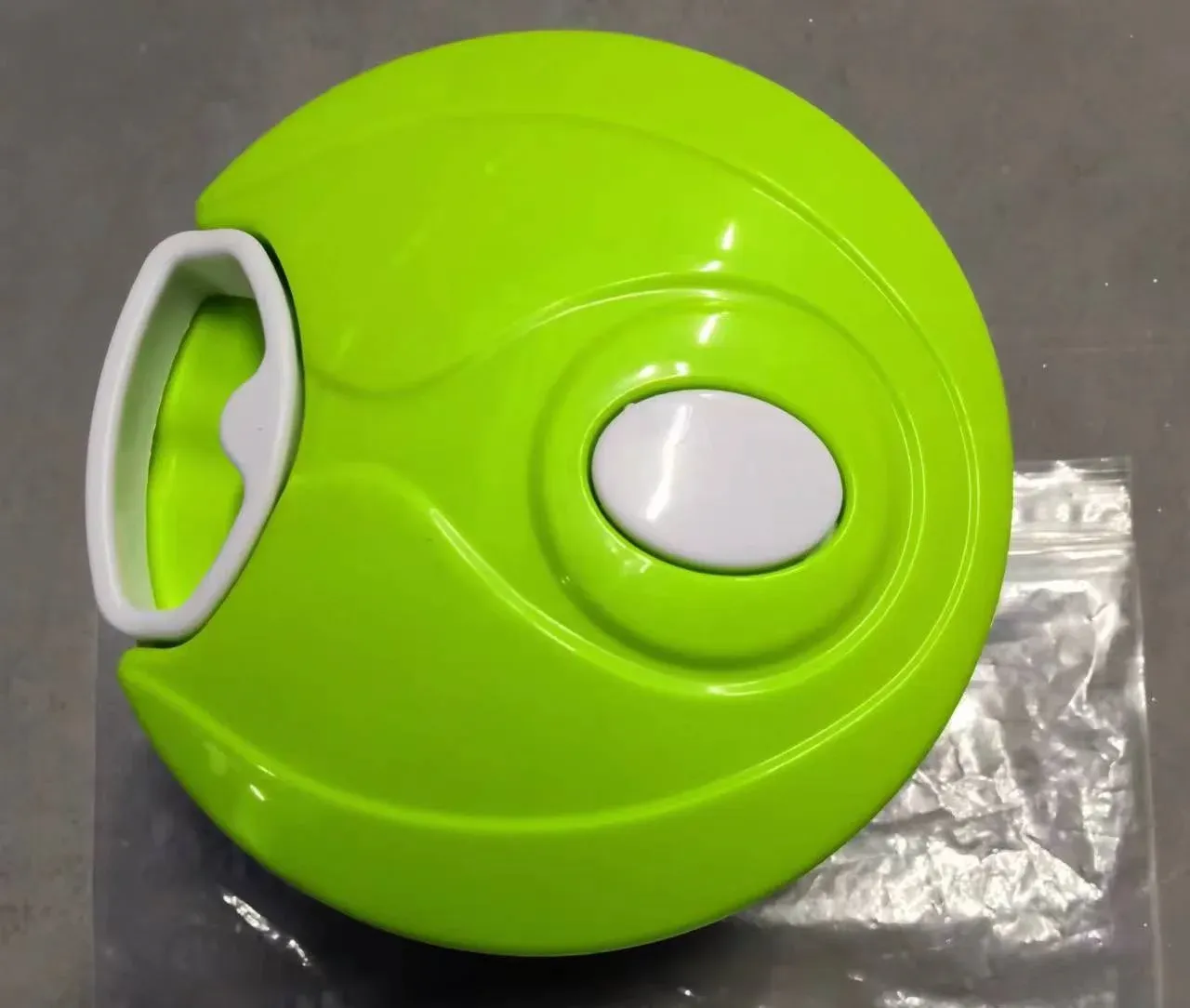 Hachoir manuel à corde multifonction pour ail, oignons et légumes 8
