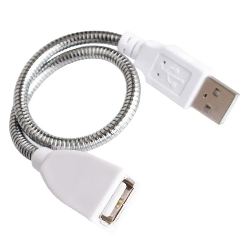 Lampe de bureau flexible sous différents angles