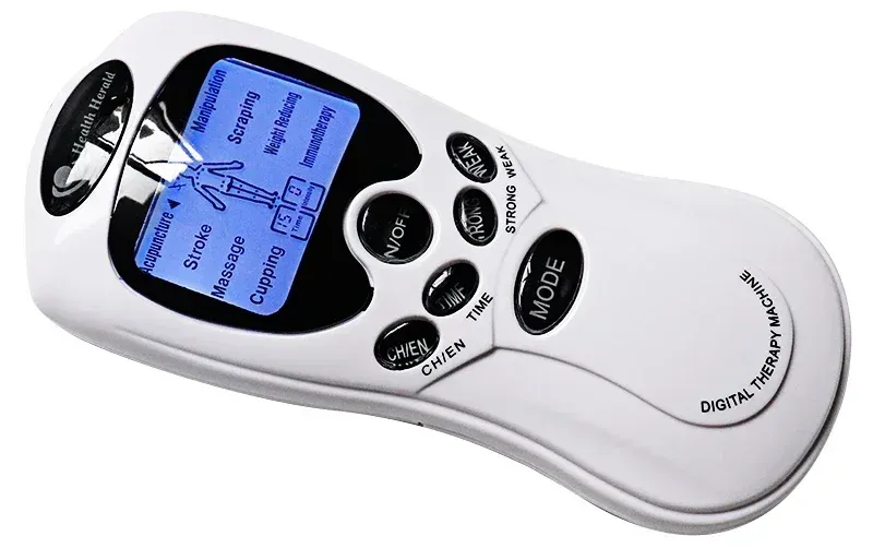 Masseur électrique à impulsions, vue de face