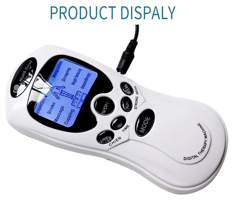 Masseur électrique à impulsions, détail ergonomique