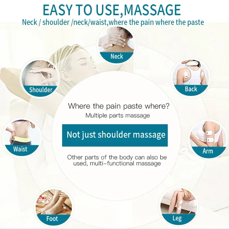 Masseur électrique à impulsions, détail du produit