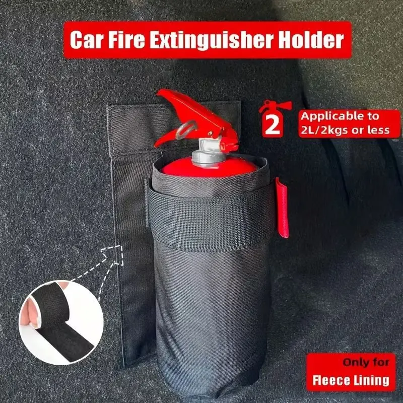 Sac de rangement durable pour extincteur de voiture