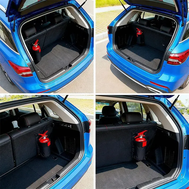 Sac de rangement durable pour extincteur de voiture 4