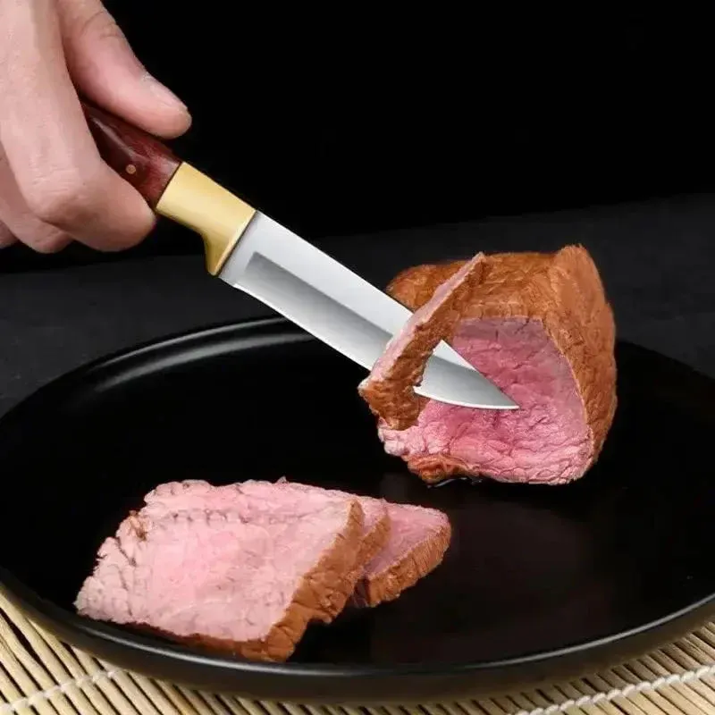 Couteau de poche portable pour l'extérieur, couteau de survie EDC 2