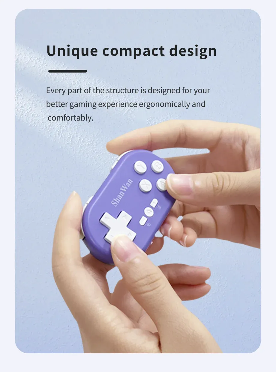 Design ergonomique de la manette