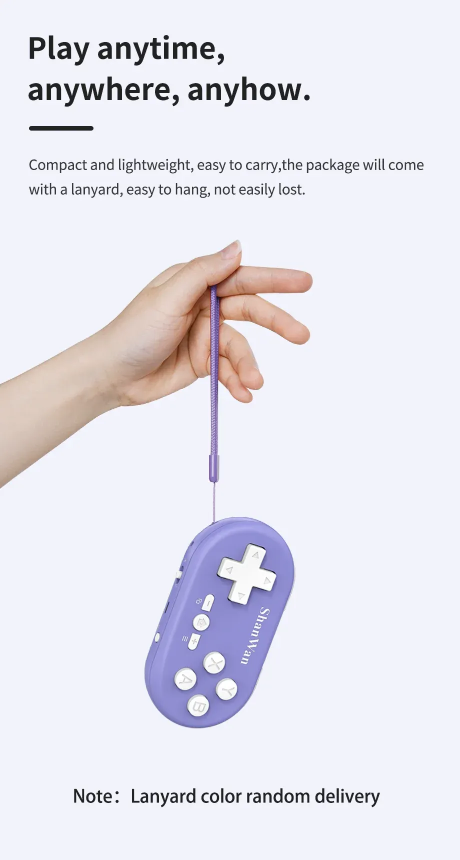 Modes de fonctionnement de la manette