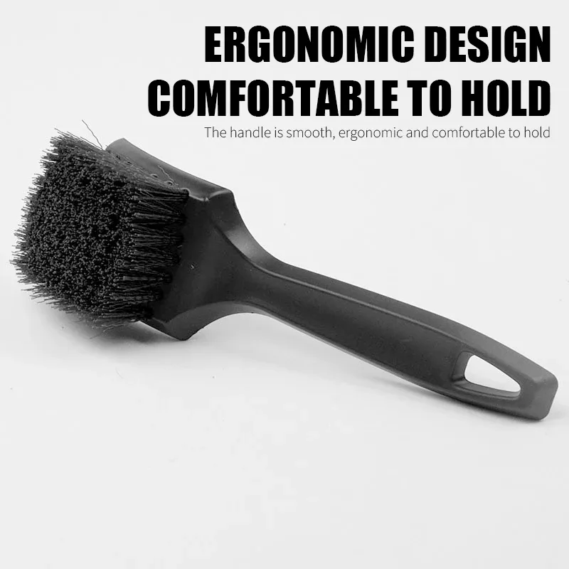 Brosse à pneus multifonctionnelle, utilisation sur véhicule