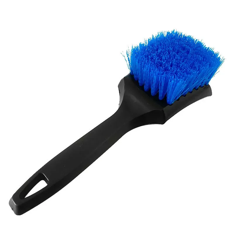 Brosse à pneus à poils durs multifonction pour jantes et nettoyage automobile 8