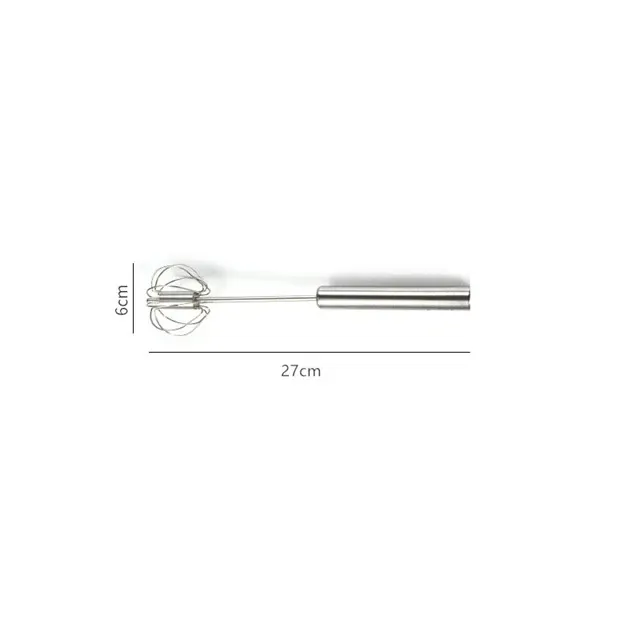 Batteur à œufs semi-automatique en acier inoxydable 304 9