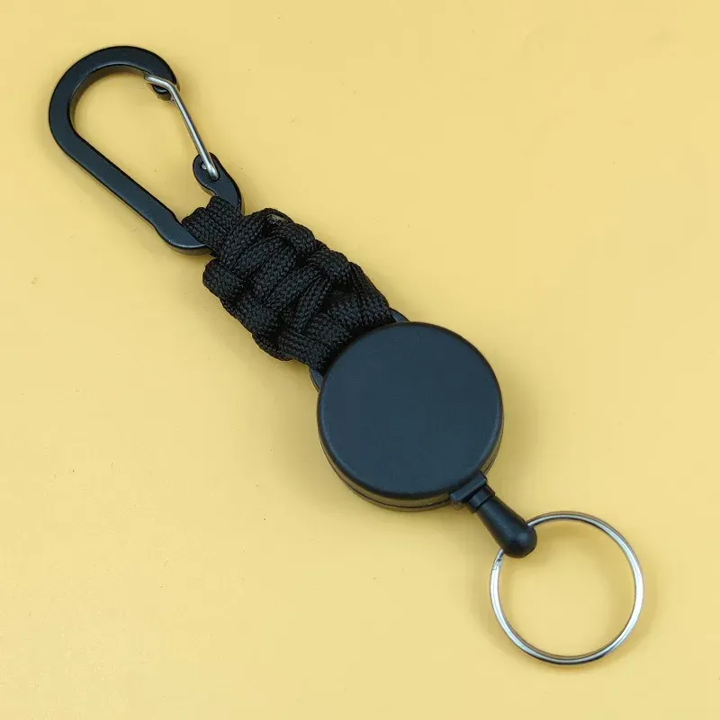 Porte-clés rétractable antivol avec mousqueton, vue 10