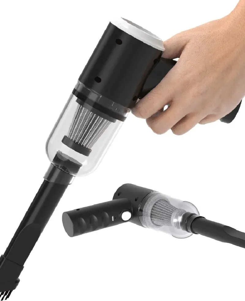 Mini aspirateur de voiture sans fil, détails