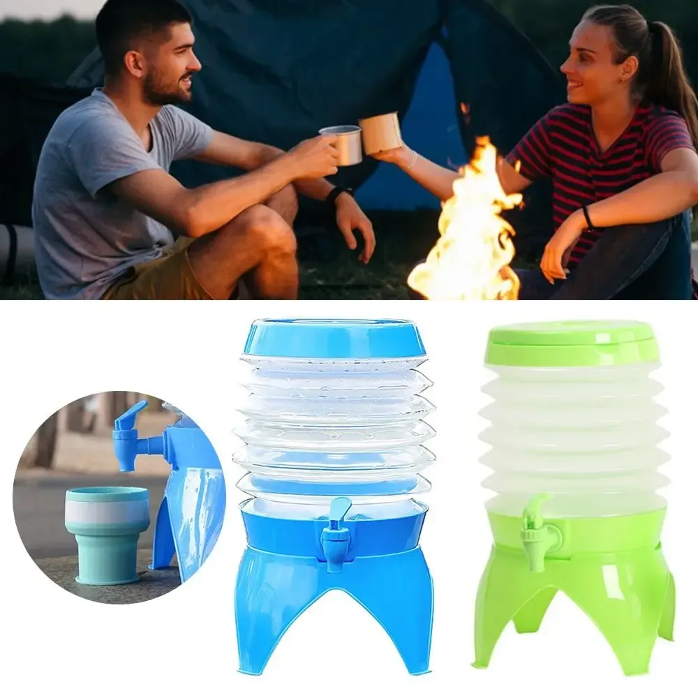 Distributeur de boissons pliable, vue d'ensemble