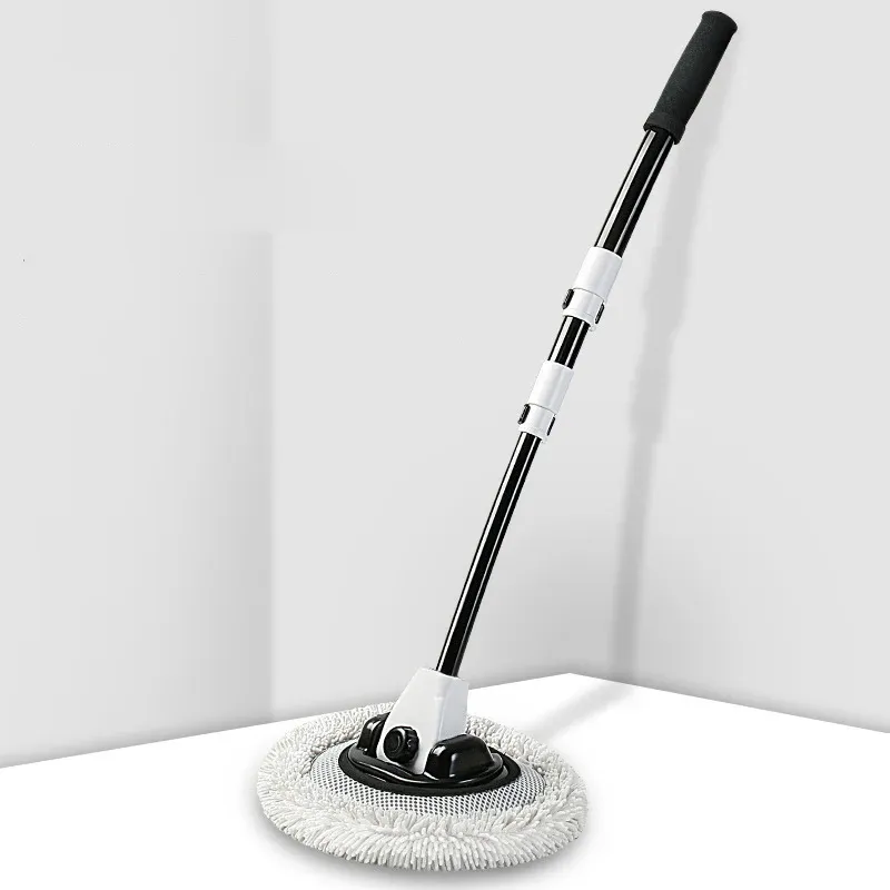 Brosse de lavage de voiture télescopique à long manche, en microfibre douce, lavage universel des vitres et carrosserie 7