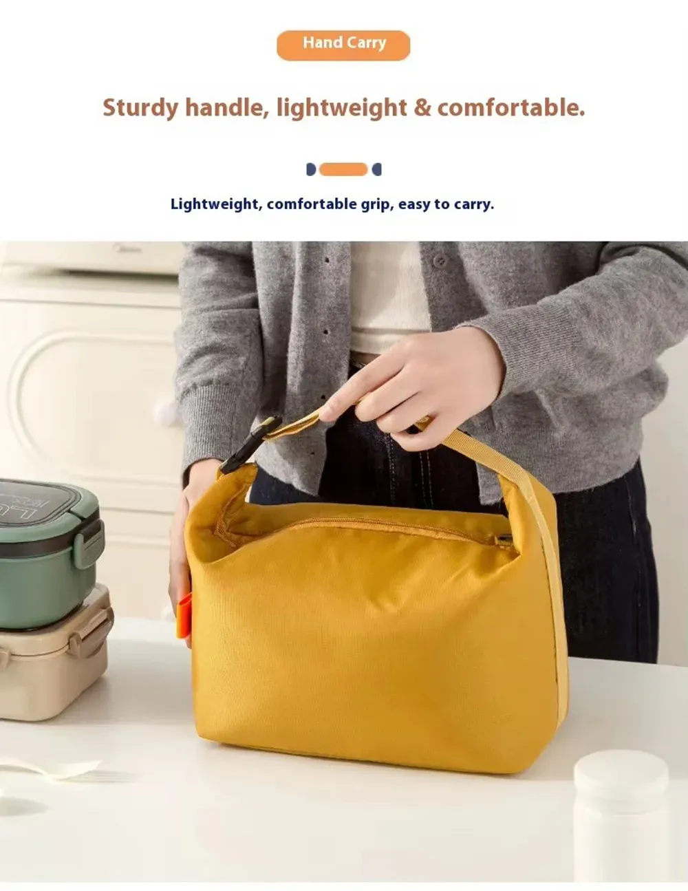 Sac à déjeuner japonais, mise en scène lifestyle