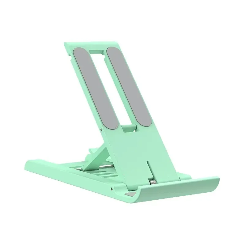 Support de bureau pliable à trois sections pour téléphone portable et tablette, réglable, compatible iPhone et iPad 7