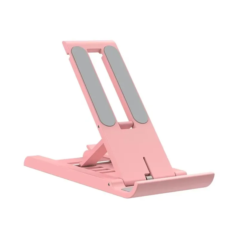 Support de bureau pliable à trois sections pour téléphone portable et tablette, réglable, compatible iPhone et iPad 17