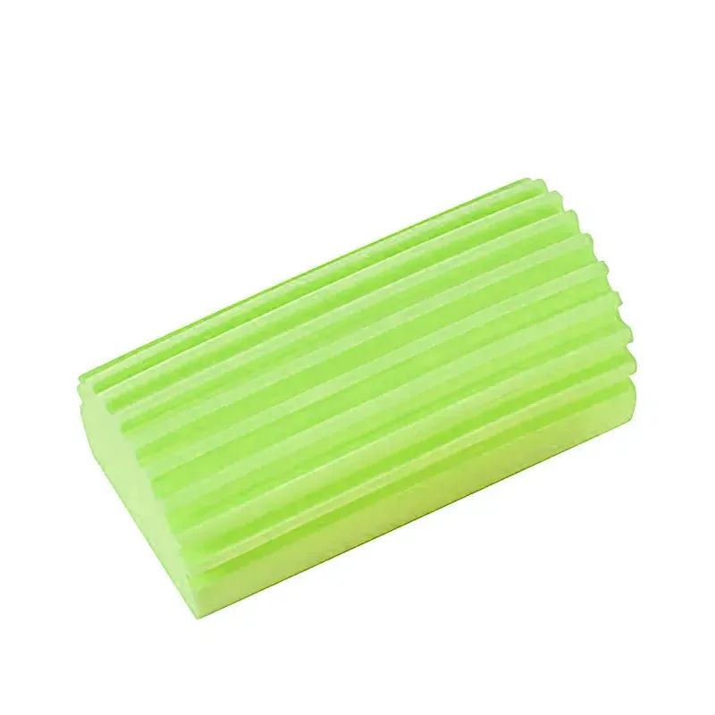 Éponge de nettoyage pour voiture 11,5 x 5,5 x 4,3 cm, brosse multi-usages pour rainures, stores, canapés, accoudoirs et rails de fenêtre 9
