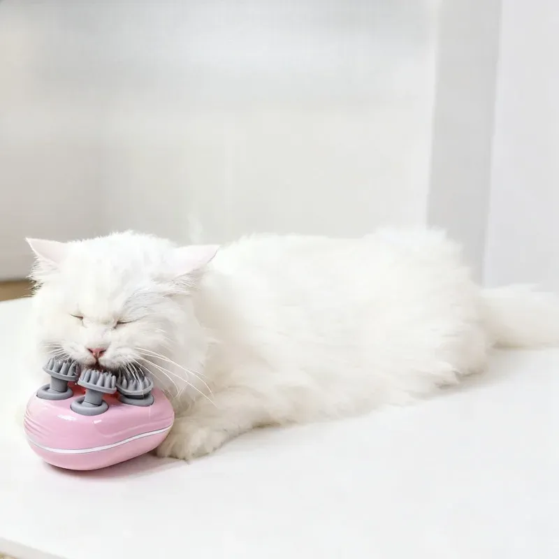 Masseur électrique pour chat, massage de la tête, des épaules et du cou 3