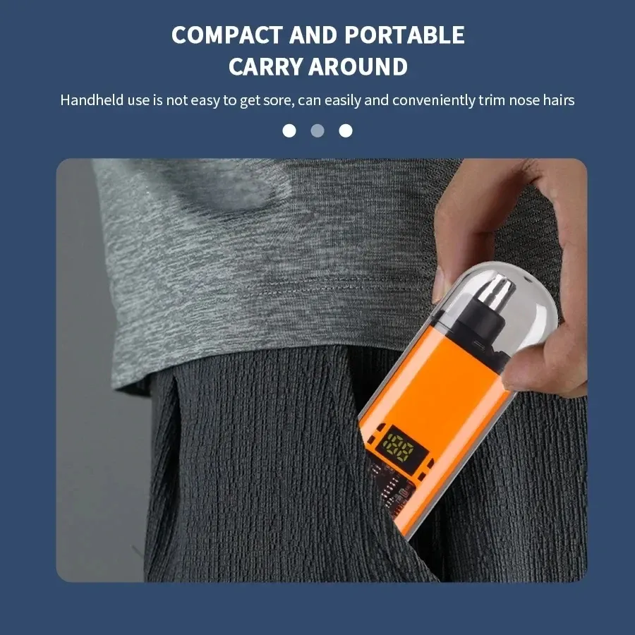 Tondeuse 2 en 1 pour hommes, détails de lame