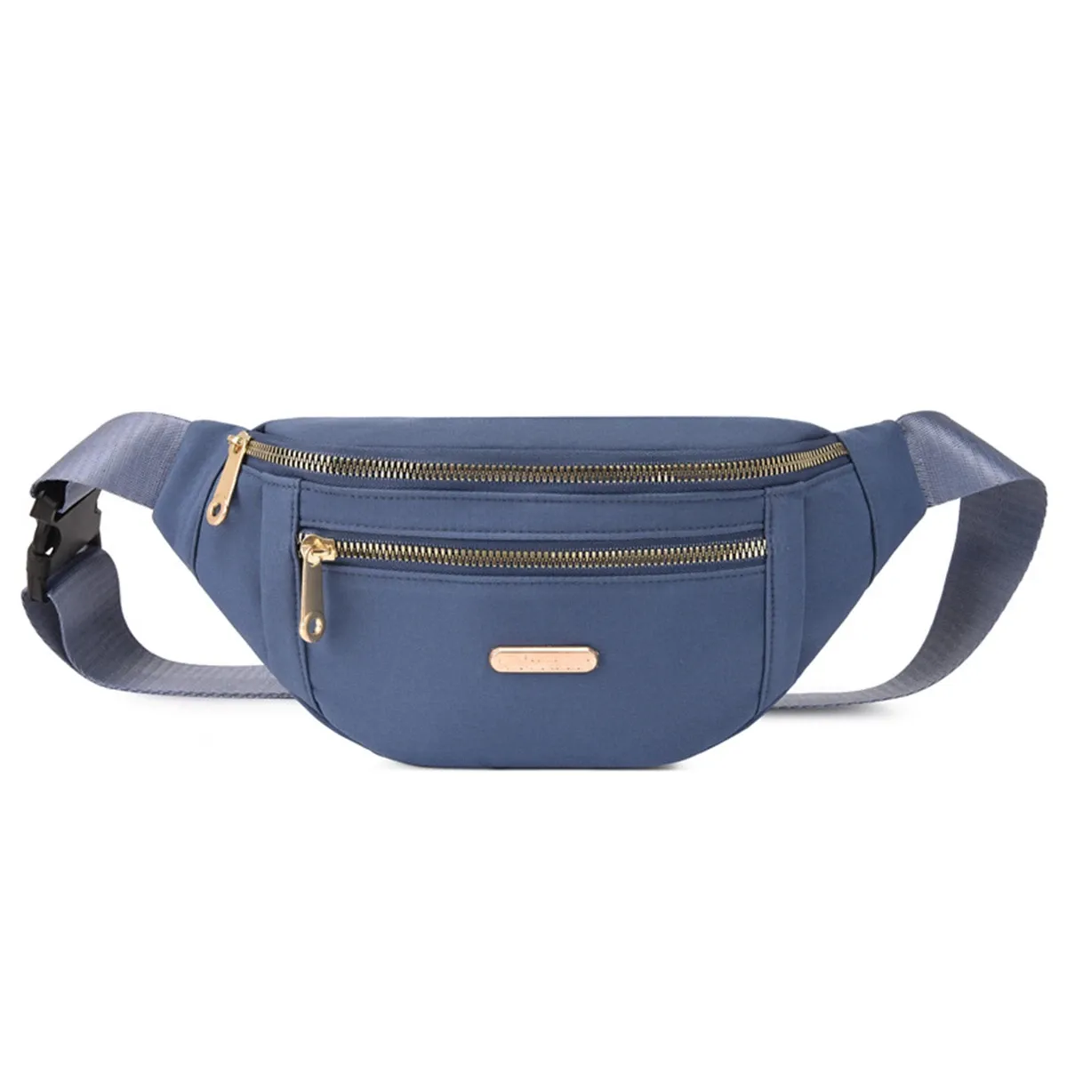 Sac banane sportif pour femme multi-compartiments, avec bandoulière pour téléphone et essentiels de plein air 9