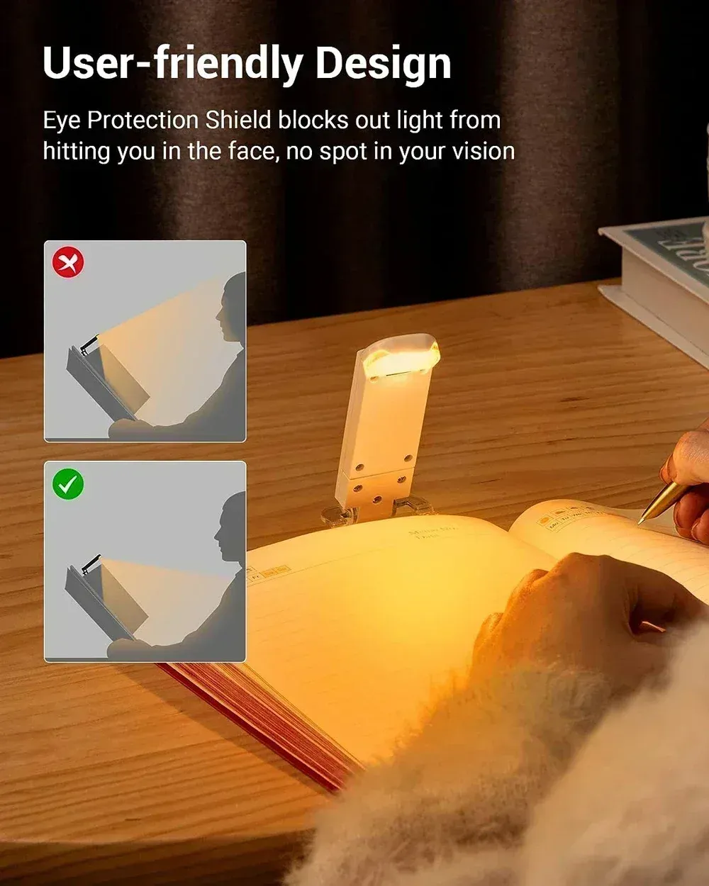 Lampe de lecture LED, style moderne