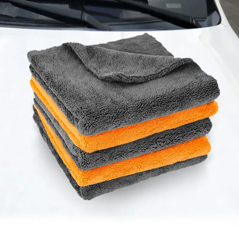 Serviettes de lavage pour voiture en microfibre SEAMETAL, épaisses, 40 x 40 cm, lot de 1, 3, 6 ou 9 pièces (réf. 600101) 4
