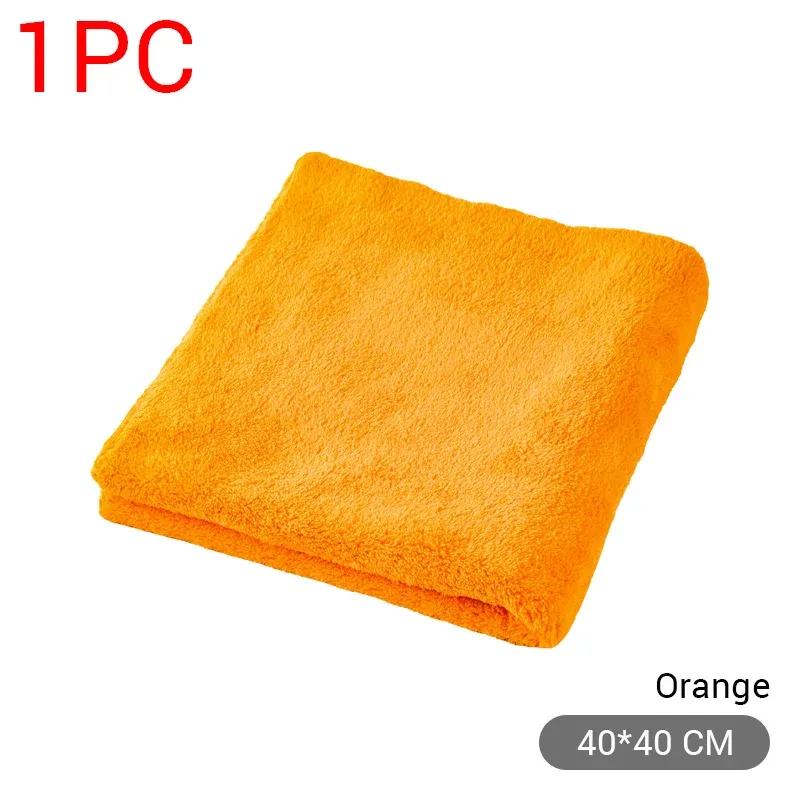 Serviettes de lavage pour voiture en microfibre SEAMETAL, épaisses, 40 x 40 cm, lot de 1, 3, 6 ou 9 pièces (réf. 600101) 14