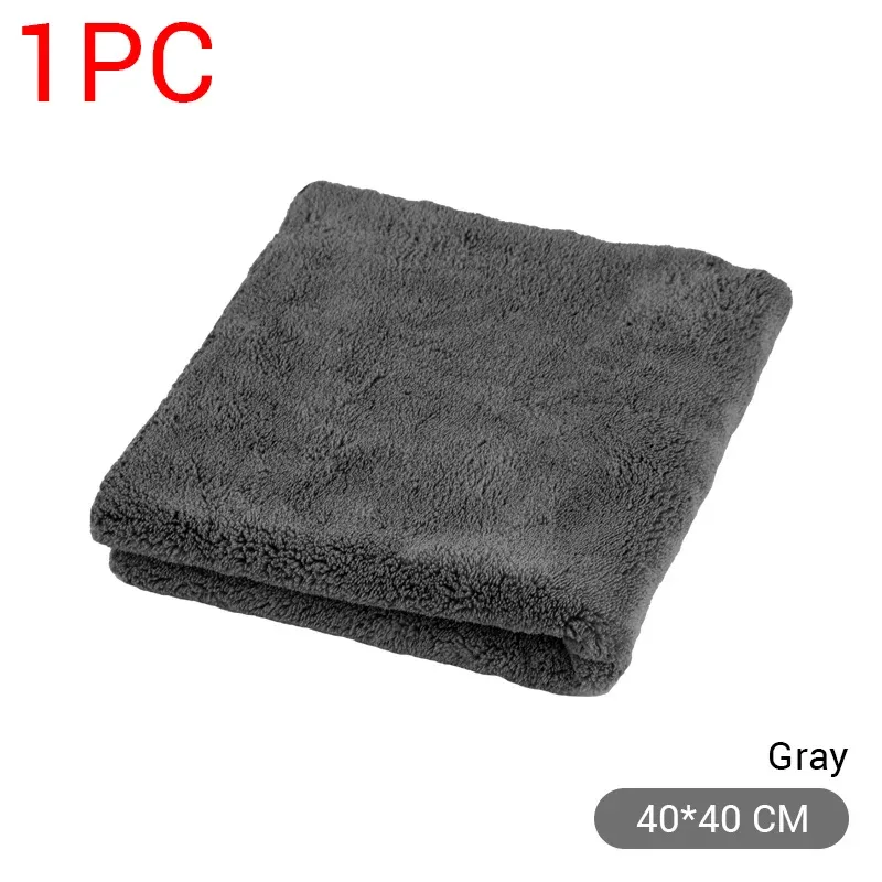 Serviettes de lavage pour voiture en microfibre SEAMETAL, épaisses, 40 x 40 cm, lot de 1, 3, 6 ou 9 pièces (réf. 600101) 13